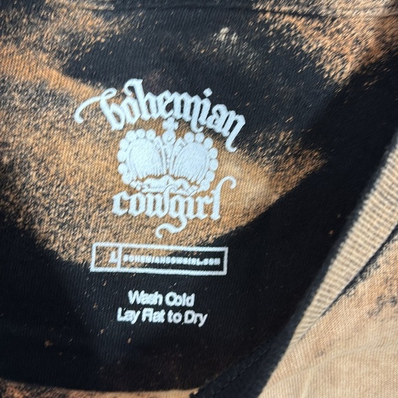 Yellowstone Graphic Tee T Shirt Dutton Train Station Large Montana Cowboy Black - Picture 3 of 5